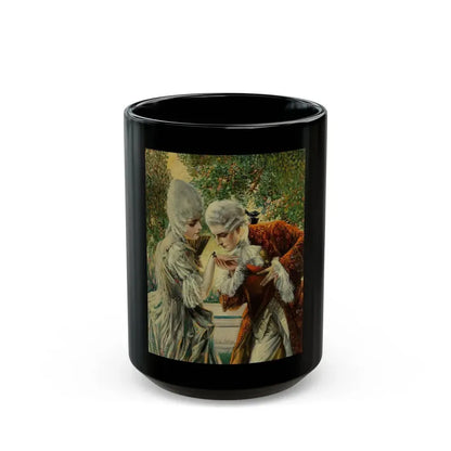 Courting Courtiers, The Elks magazine cover, June 1925 - Black Coffee Mug 15oz - Go Mug Yourself