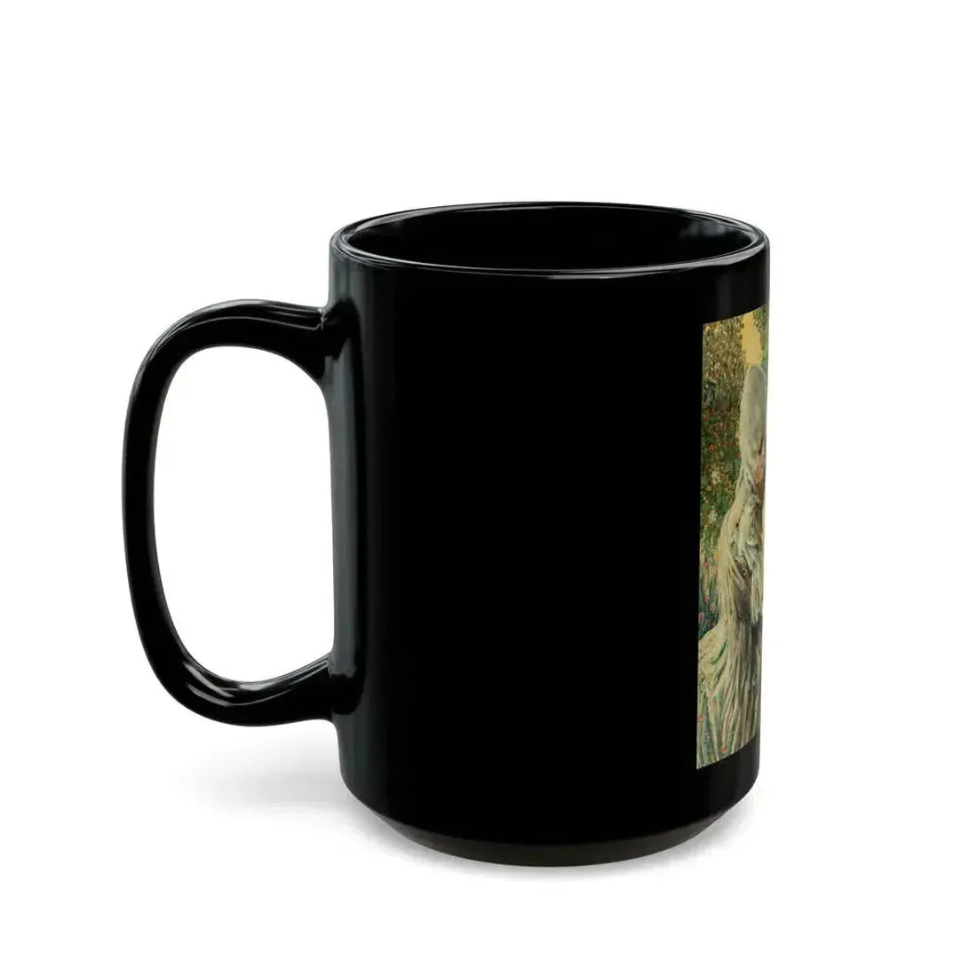 Courting Courtiers, The Elks magazine cover, June 1925 - Black Coffee Mug - Go Mug Yourself