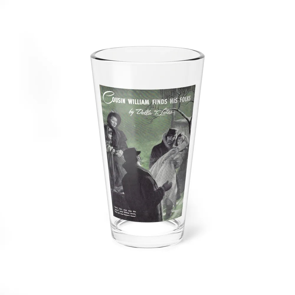 Cousin William Finds His Folks (1), Woman's Day, December 1941 - Pint Glass 16oz-16oz-Go Mug Yourself