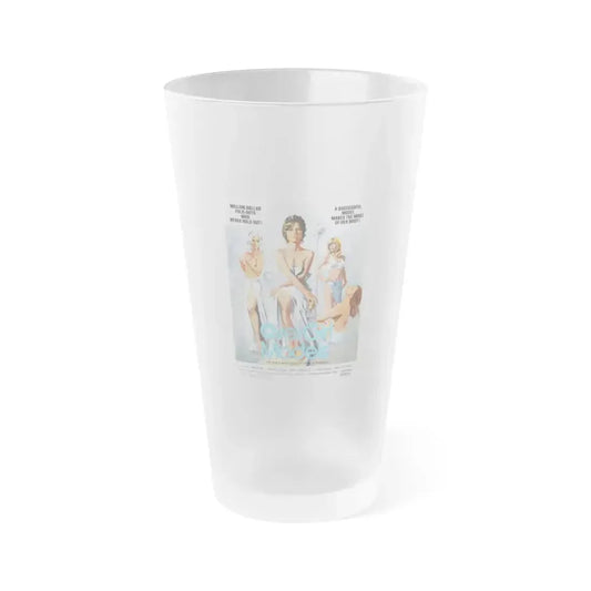 COVER GIRL MODELS 1975 Movie Poster - Frosted Pint Glass 16oz 16oz Frosted - Go Mug Yourself