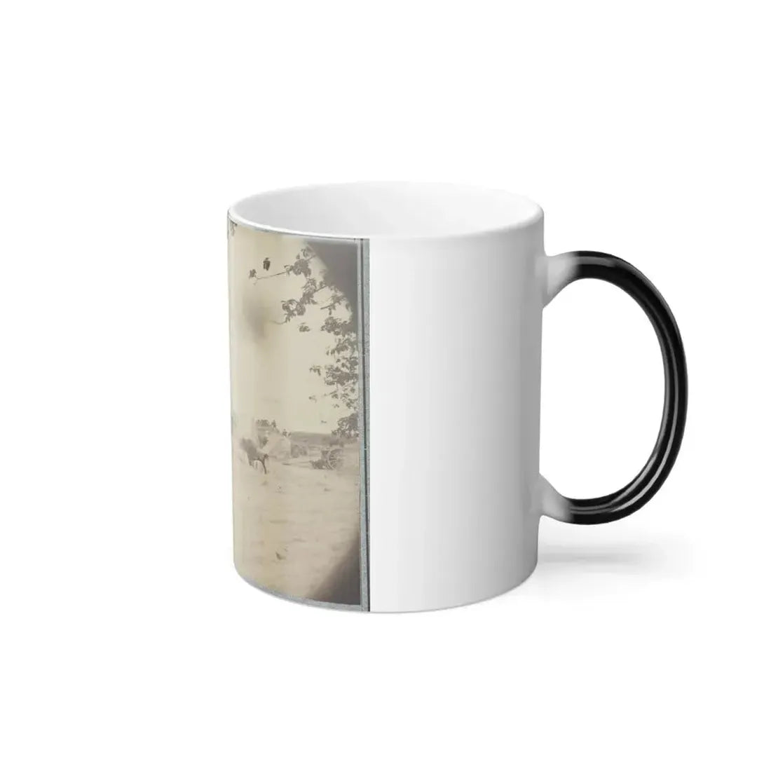 Cowan's Independent Battery, 1St N.Y., Inside One of the Rebel Forts in Front of Petersburg, 24Th June 1864 (U.S. Civil War) Color Changing Coffee Mug 11oz - Go Mug Yourself