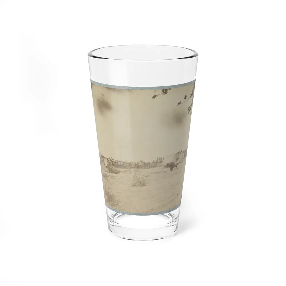 Cowan's Independent Battery, 1st N.Y., Inside One Of The Rebel Forts In Front Of Petersburg, 24th June 1864 (U.S. Civil War) Pint Glass 16oz-16oz-Go Mug Yourself