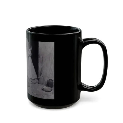 Cowboy Courtship, 1907 - Black Coffee Mug - Go Mug Yourself