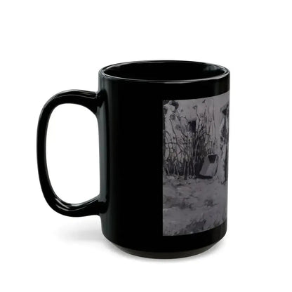 Cowboy Courtship, 1907 - Black Coffee Mug - Go Mug Yourself