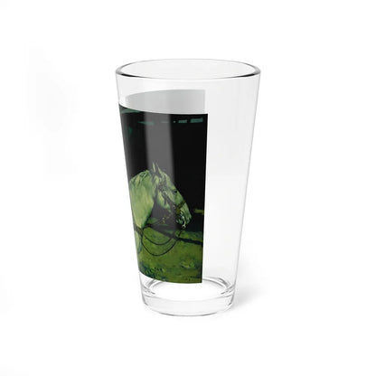 Cowboy, Magazine Illustration, c.1950 - Pint Glass 16oz-Go Mug Yourself