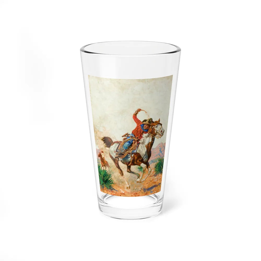 Cowboy - Pint Glass 16oz-16oz-Go Mug Yourself