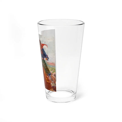 Cowboys on the Plains - Pint Glass 16oz-Go Mug Yourself