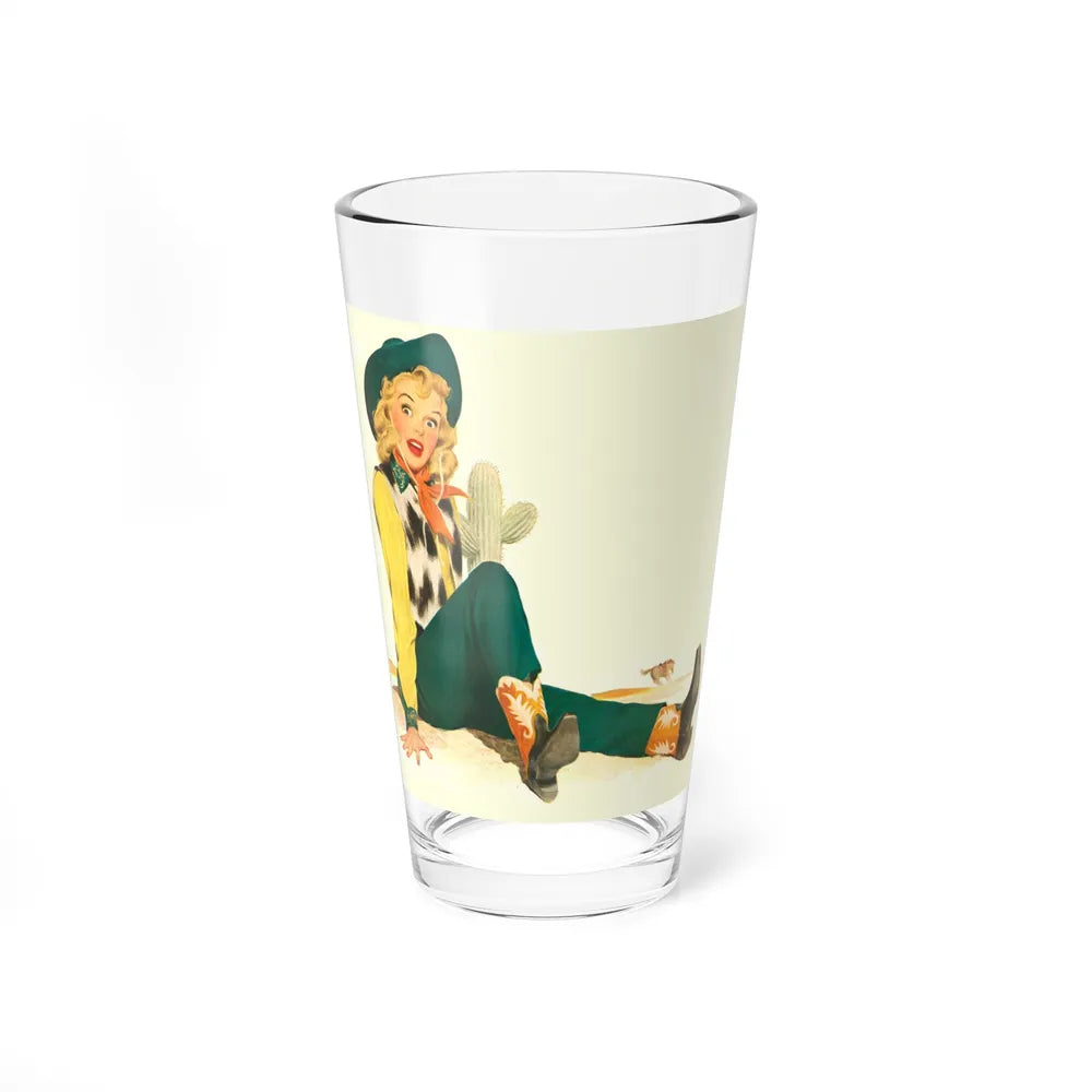 Cowgirl, 1948 - Pint Glass 16oz-16oz-Go Mug Yourself