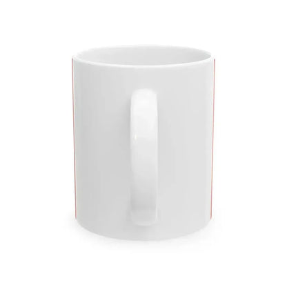 CPI-M-flag (India) White Coffee Mug - Go Mug Yourself