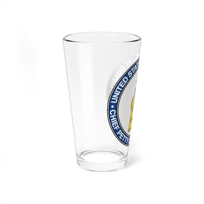 CPO Academy (U.S. Coast Guard) Pint Glass 16oz-Go Mug Yourself