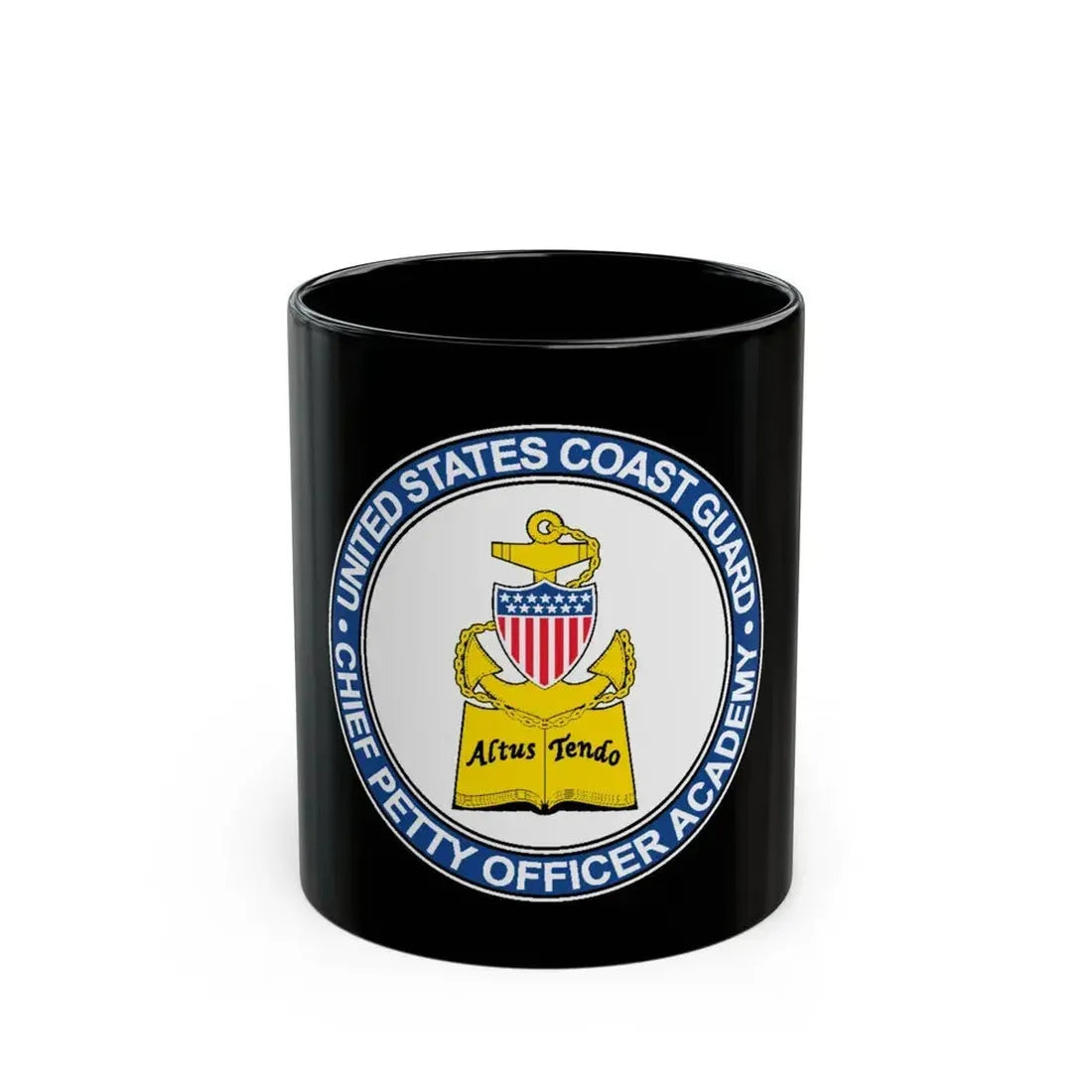 CPO Academy (U.S. Coast Guard) Black Coffee Mug 11oz - Go Mug Yourself