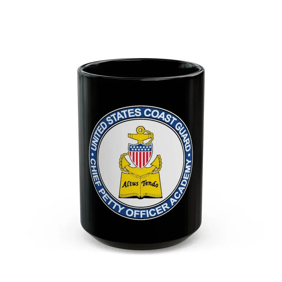 CPO Academy (U.S. Coast Guard) Black Coffee Mug 15oz - Go Mug Yourself