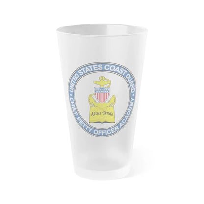 CPO Academy (U.S. Coast Guard) Frosted Pint Glass 16oz Default Title - Go Mug Yourself
