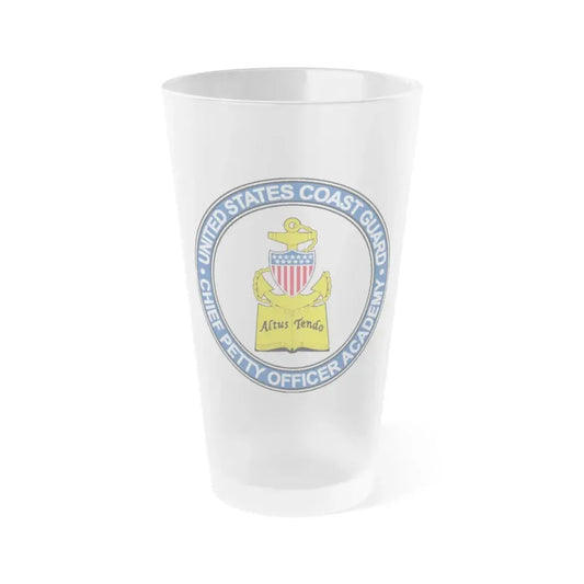 CPO Academy (U.S. Coast Guard) Frosted Pint Glass 16oz Default Title - Go Mug Yourself
