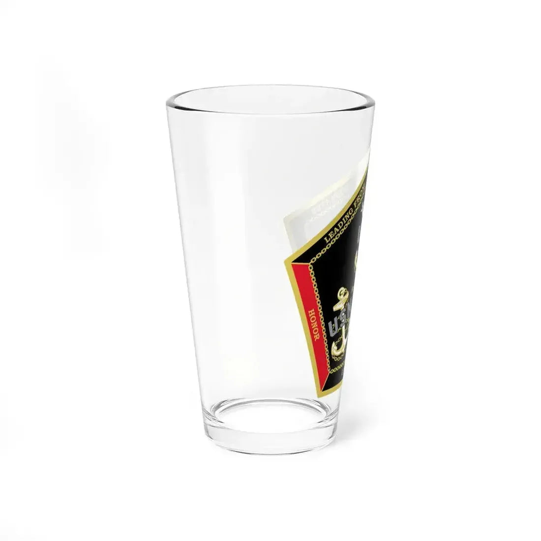 CPO Coin Octagon with 3 chiefs anchors (U.S. Navy) Pint Glass 16oz - Go Mug Yourself