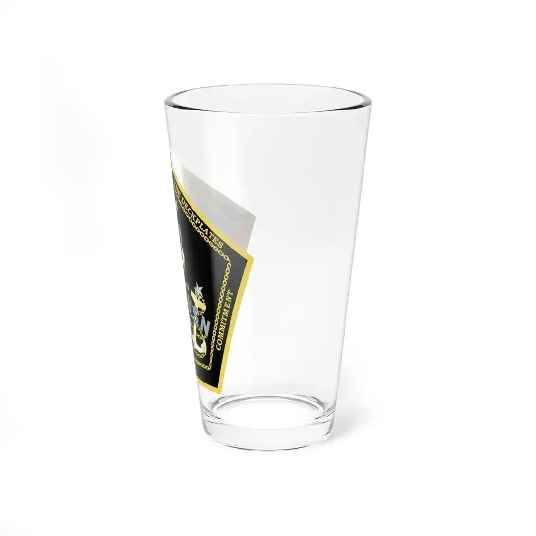 CPO Coin Octagon with 3 chiefs anchors (U.S. Navy) Pint Glass 16oz - Go Mug Yourself
