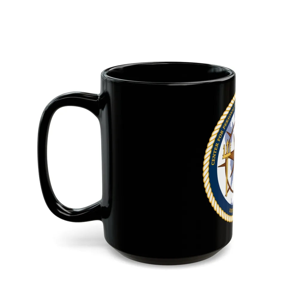 CPPD Center for Personal & Prof Development (U.S. Navy) Black Coffee Mug-Go Mug Yourself