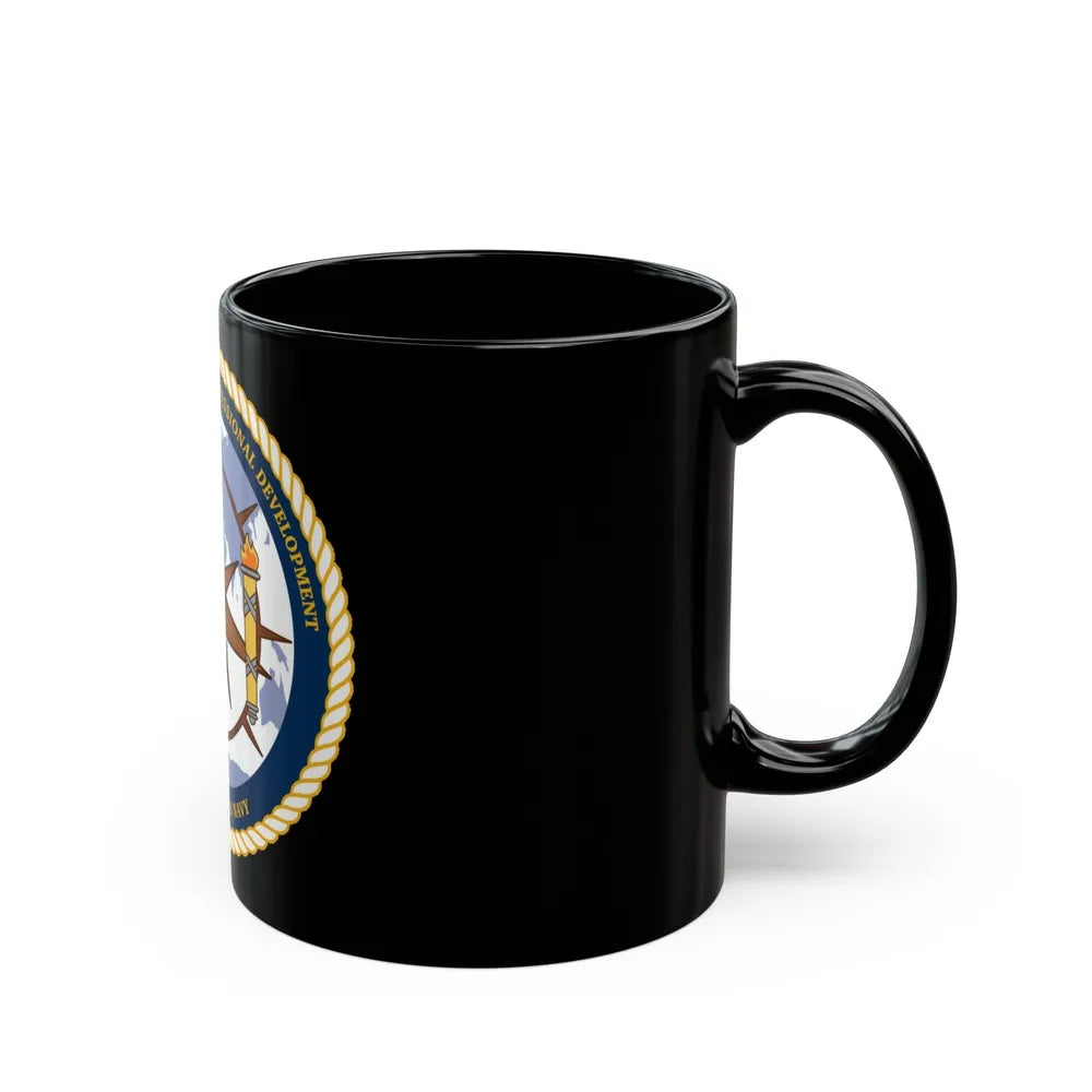 CPPD Center for Personal & Prof Development (U.S. Navy) Black Coffee Mug-Go Mug Yourself