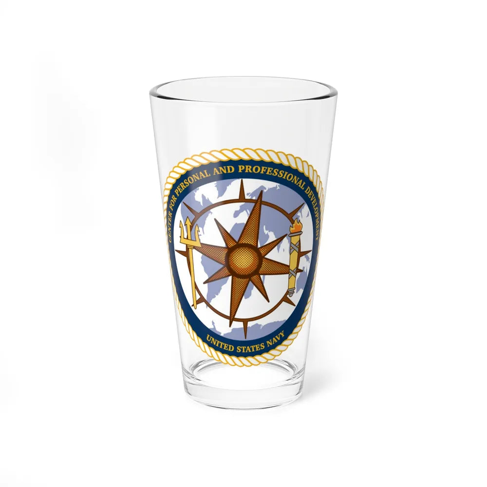 CPPD Center for Personal & Prof Development (U.S. Navy) Pint Glass 16oz-16oz-Go Mug Yourself