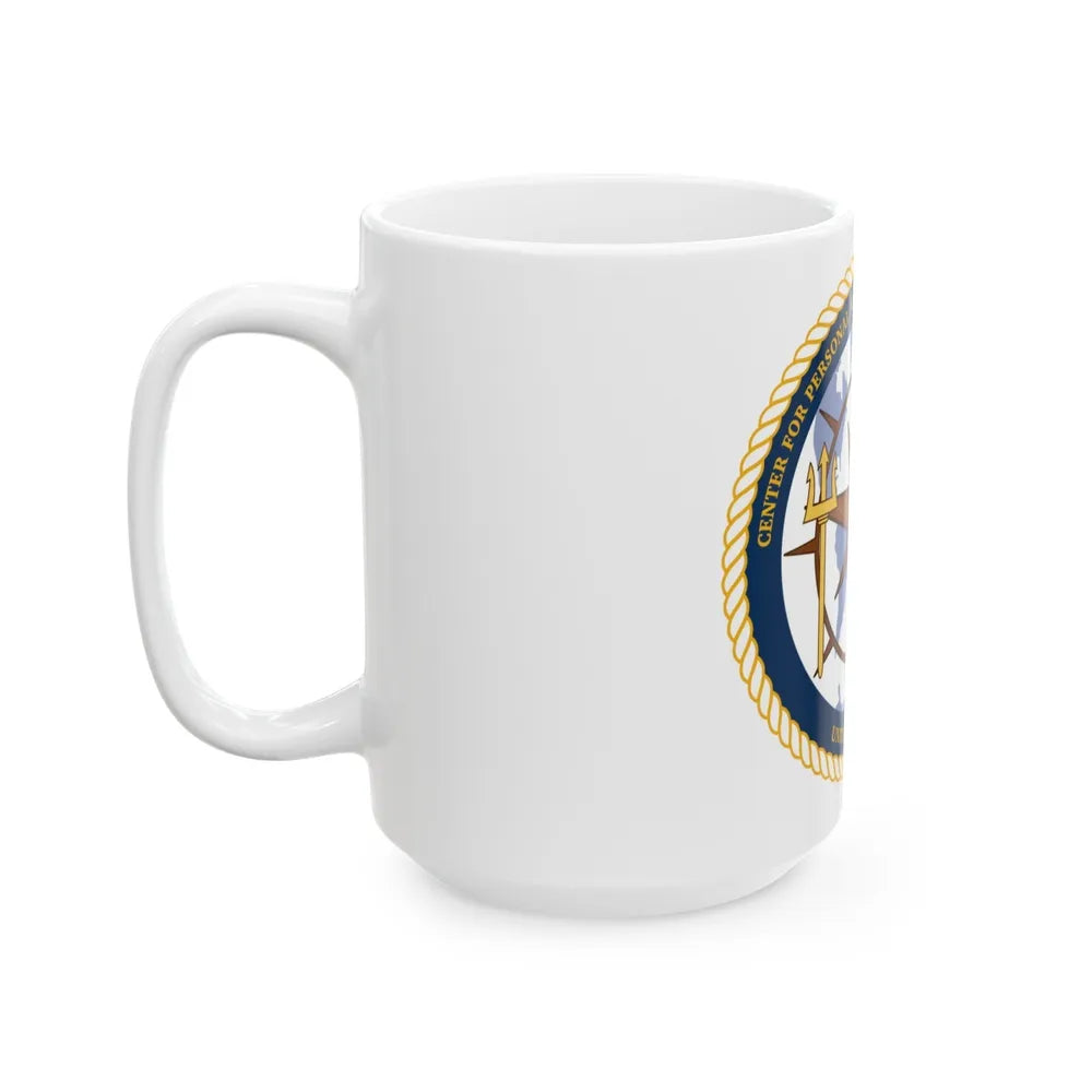 CPPD Center for Personal & Prof Development (U.S. Navy) White Coffee Mug-Go Mug Yourself