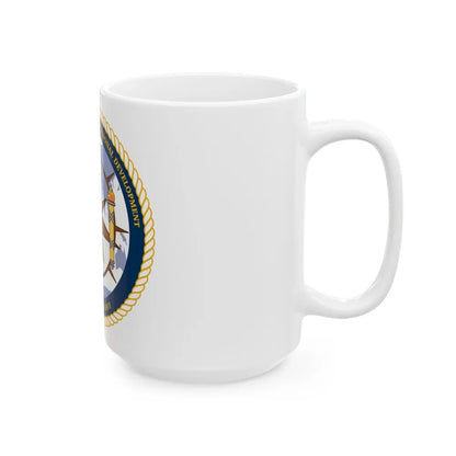 CPPD Center for Personal & Prof Development (U.S. Navy) White Coffee Mug-Go Mug Yourself