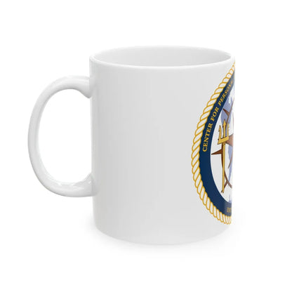 CPPD Center for Personal & Prof Development (U.S. Navy) White Coffee Mug-Go Mug Yourself