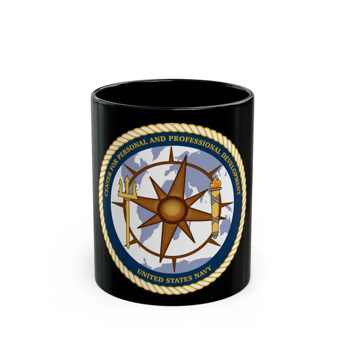 CPPD Center for Personal & Prof Development (U.S. Navy) Black Coffee Mug 11oz - Go Mug Yourself
