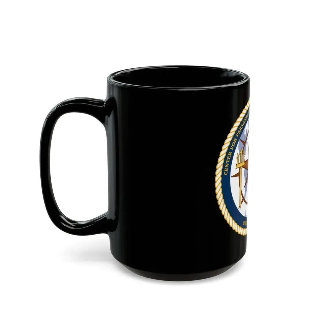 CPPD Center for Personal & Prof Development (U.S. Navy) Black Coffee Mug - Go Mug Yourself
