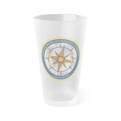 CPPD Center for Personal & Prof Development (U.S. Navy) Frosted Pint Glass 16oz Default Title - Go Mug Yourself