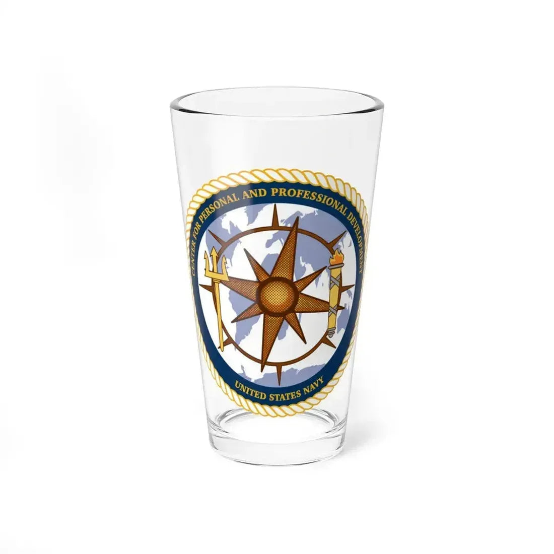 CPPD Center for Personal & Prof Development (U.S. Navy) Pint Glass 16oz - Go Mug Yourself