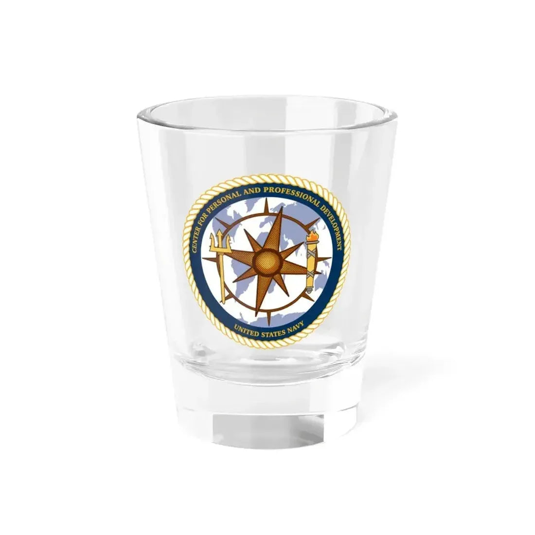 CPPD Center for Personal & Prof Development (U.S. Navy) Shot Glass 1.5oz 1.5oz - Go Mug Yourself