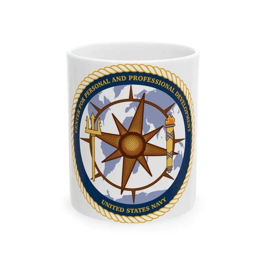 CPPD Center for Personal & Prof Development (U.S. Navy) White Coffee Mug 11oz - Go Mug Yourself