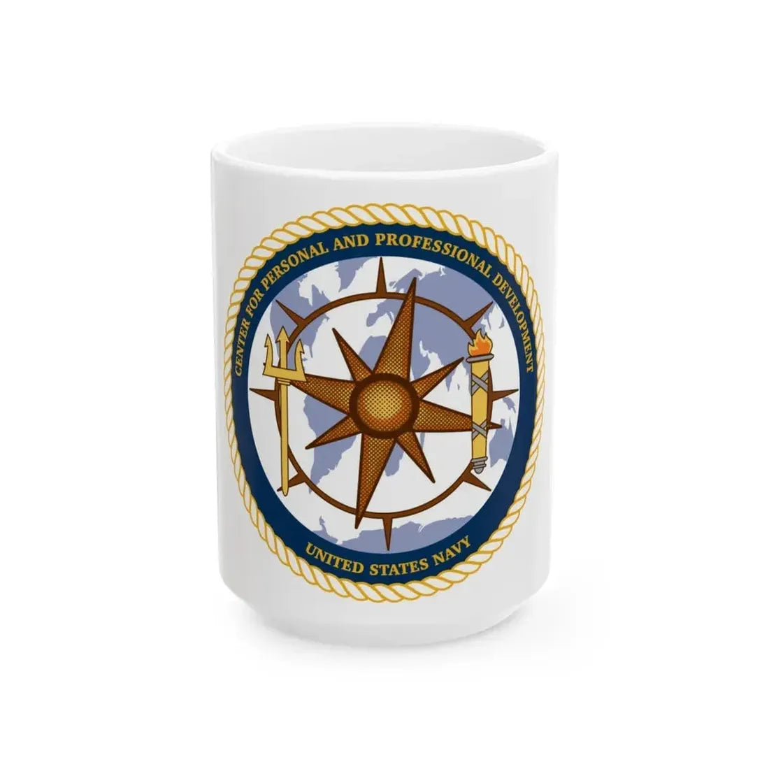 CPPD Center for Personal & Prof Development (U.S. Navy) White Coffee Mug 15oz - Go Mug Yourself