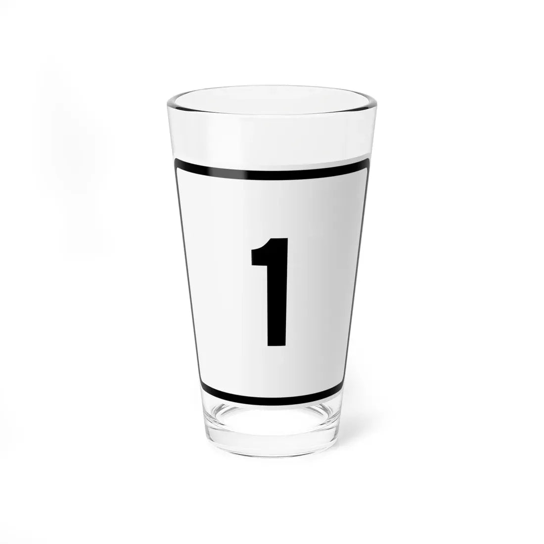 CR 1 jct OH (Ohio) (Road Sign) Pint Glass 16oz 16oz - Go Mug Yourself