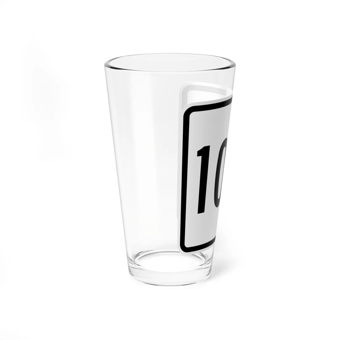 CR 10-2 jct OH (Ohio) (Road Sign) Pint Glass 16oz - Go Mug Yourself