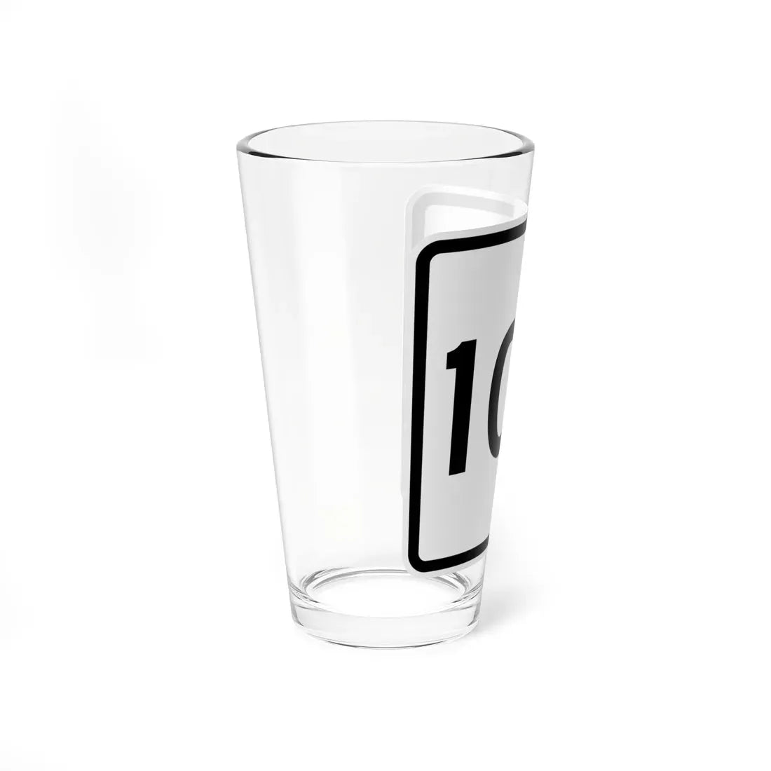 CR 106 jct OH (Ohio) (Road Sign) Pint Glass 16oz - Go Mug Yourself