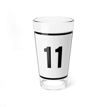 CR 11 jct OH (Ohio) (Road Sign) Pint Glass 16oz 16oz - Go Mug Yourself