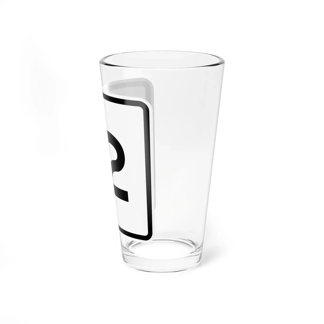CR 12 jct OH (Ohio) (Road Sign) Pint Glass 16oz - Go Mug Yourself