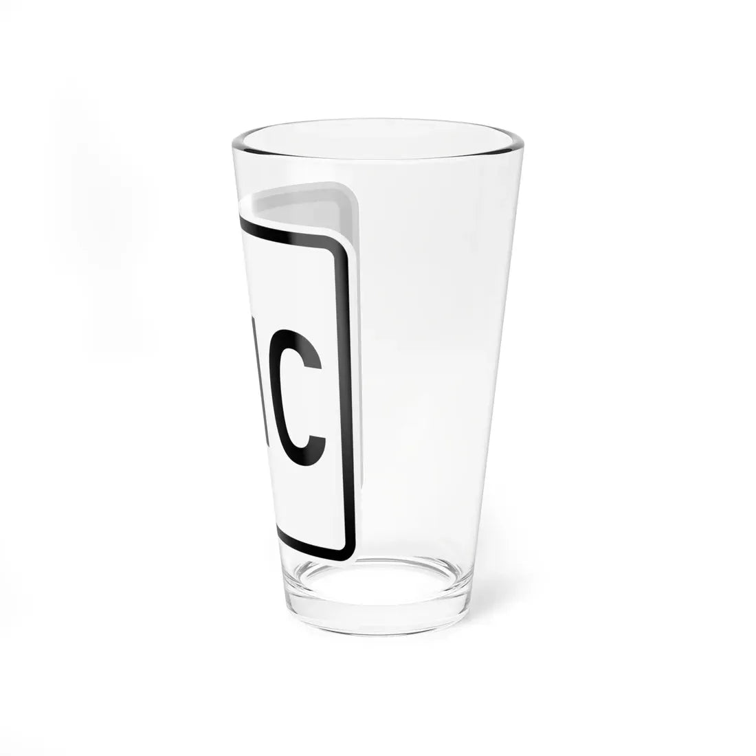 CR 151C jct OH (Ohio) (Road Sign) Pint Glass 16oz - Go Mug Yourself