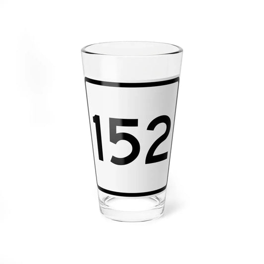 CR 152 jct OH (Ohio) (Road Sign) Pint Glass 16oz 16oz - Go Mug Yourself