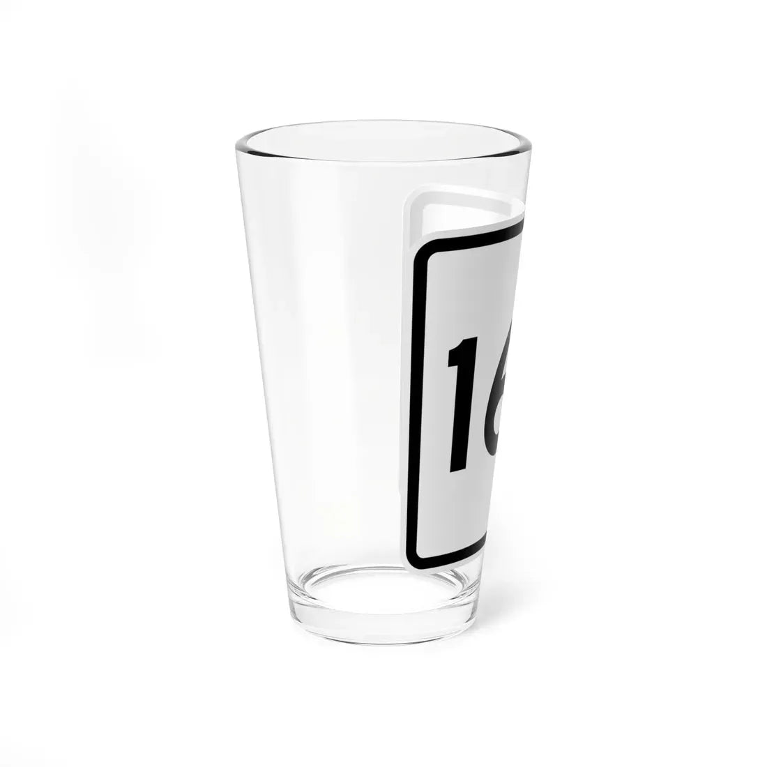 CR 168 jct OH (Ohio) (Road Sign) Pint Glass 16oz - Go Mug Yourself