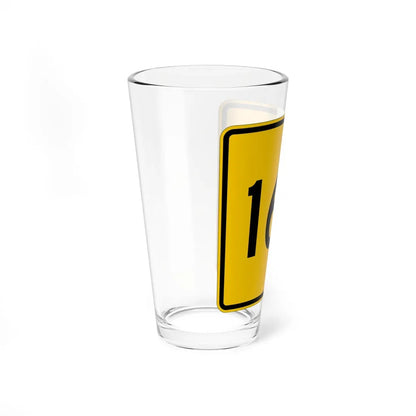 CR 169 jct yellow (Ohio) (Road Sign) Pint Glass 16oz - Go Mug Yourself