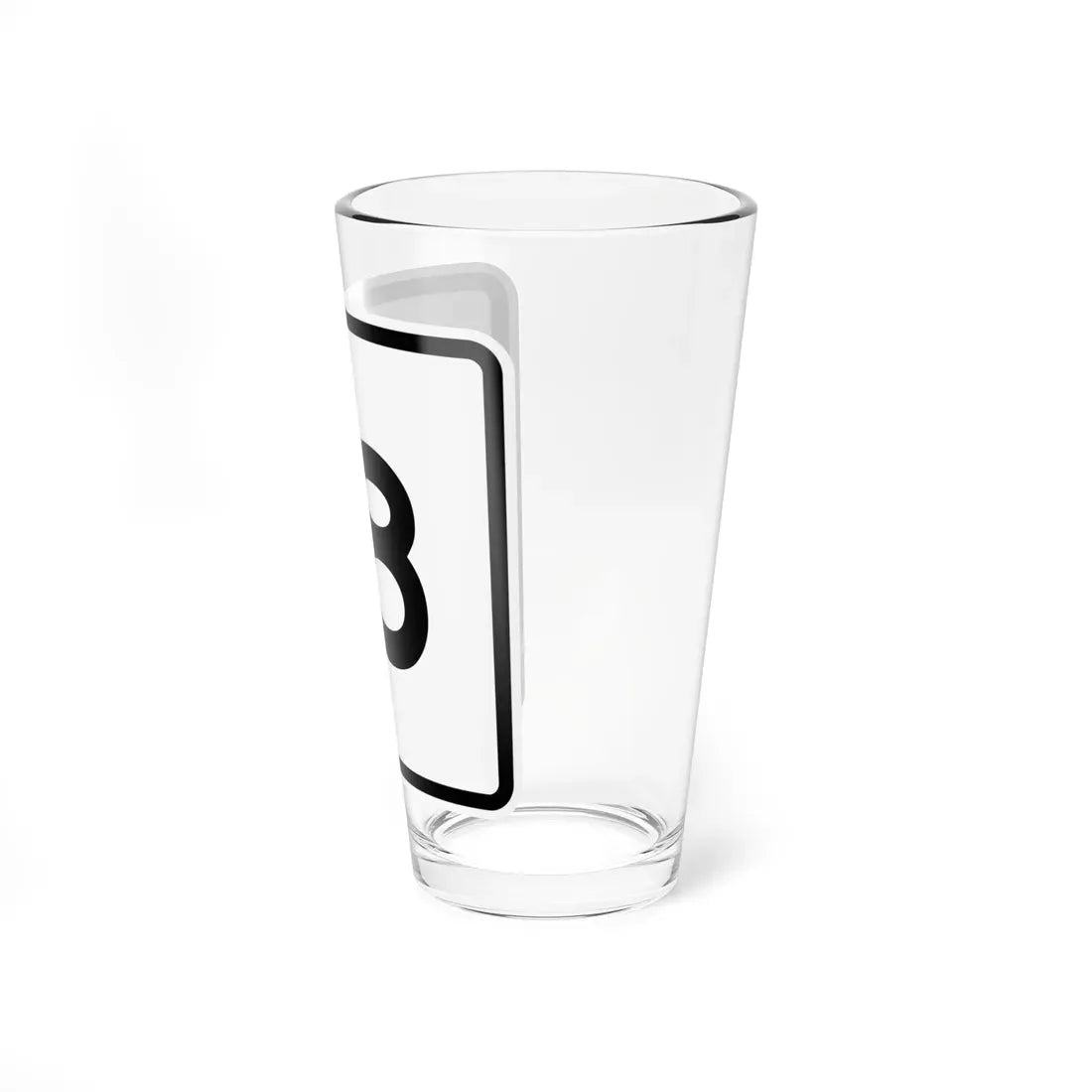 CR 18 jct OH (Ohio) (Road Sign) Pint Glass 16oz - Go Mug Yourself