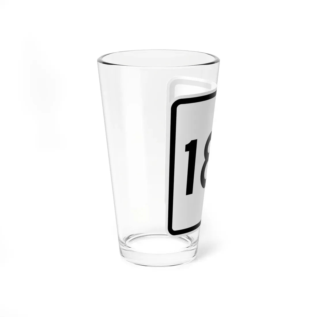 CR 182 jct OH (Ohio) (Road Sign) Pint Glass 16oz - Go Mug Yourself