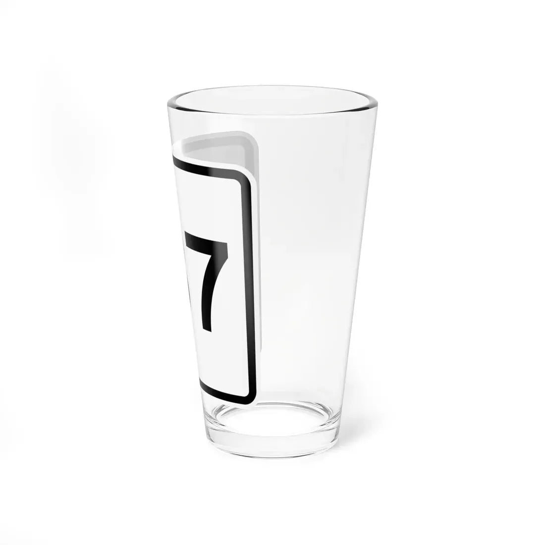 CR 187 jct OH (Ohio) (Road Sign) Pint Glass 16oz - Go Mug Yourself