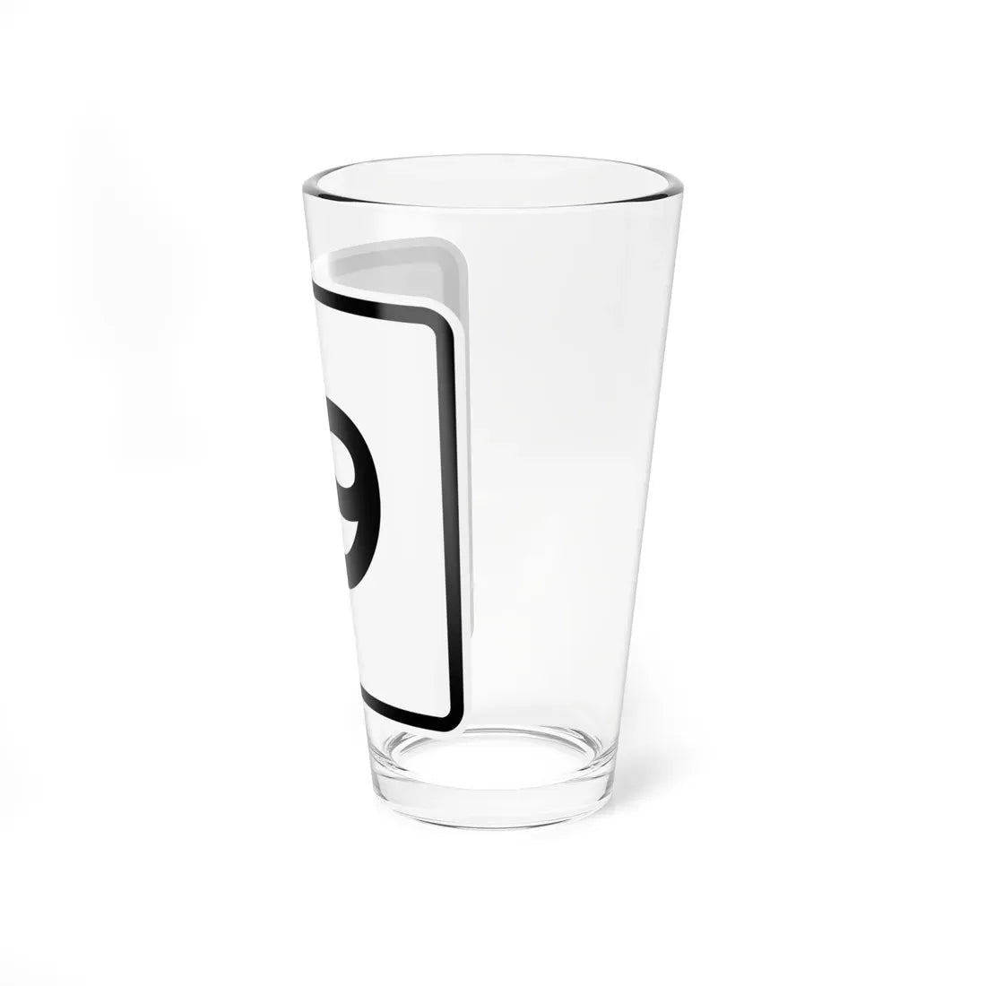 CR 19 jct OH (Ohio) (Road Sign) Pint Glass 16oz - Go Mug Yourself