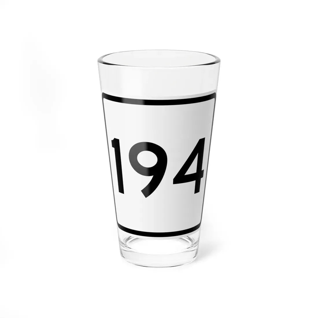 CR 194 jct OH (Ohio) (Road Sign) Pint Glass 16oz 16oz - Go Mug Yourself