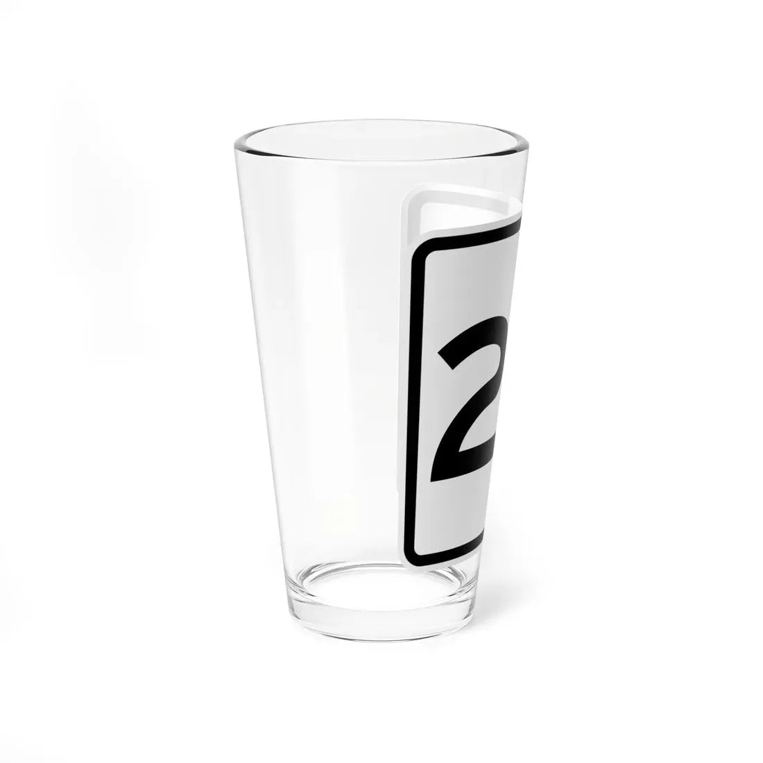 CR 20 jct OH (Ohio) (Road Sign) Pint Glass 16oz - Go Mug Yourself