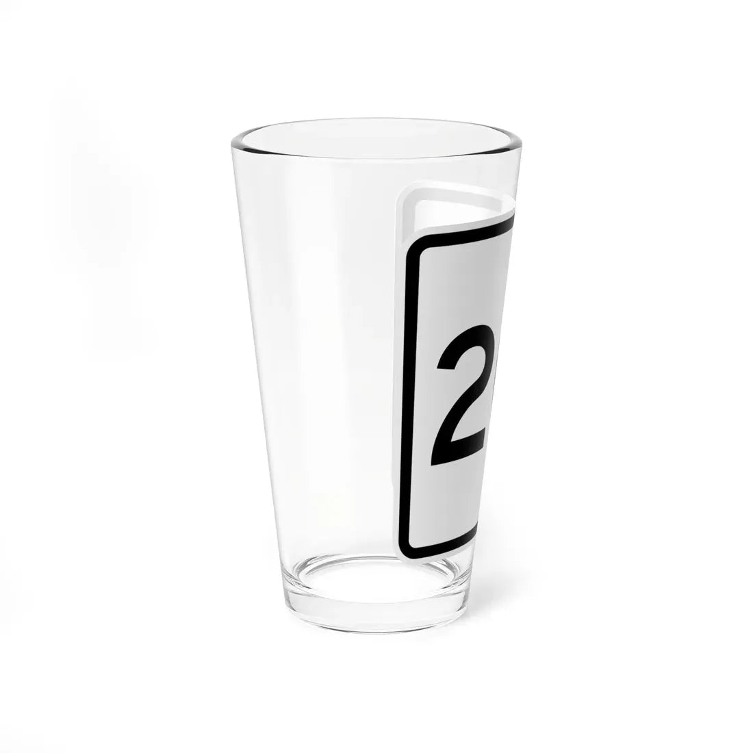 CR 201 jct OH (Ohio) (Road Sign) Pint Glass 16oz - Go Mug Yourself