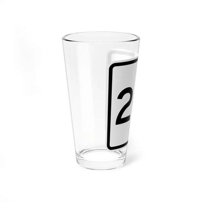 CR 201 jct OH (Ohio) (Road Sign) Pint Glass 16oz - Go Mug Yourself